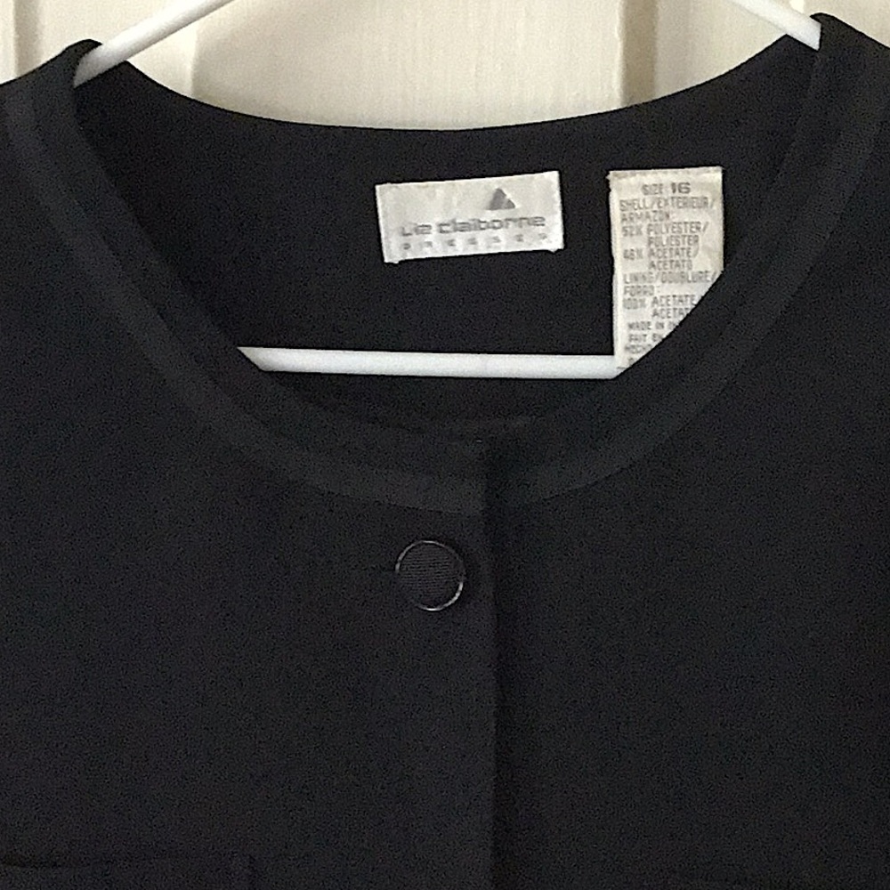 Liz Claiborne black dress jacket